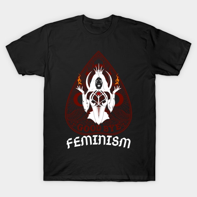 Ouija Feminism T-Shirt by AbrasiveApparel